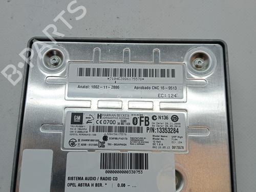 Bilradio OPEL ASTRA J Saloon 1.7 CDTI (69) (110 hp) 23344575