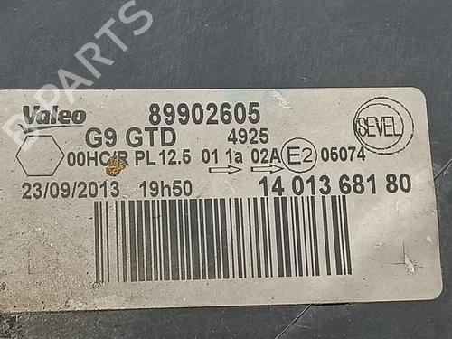 Left headlight FIAT SCUDO Van (270_, 272_) 2.0 D Multijet | BP25456304C28 