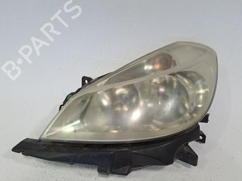 Used Left headlight RENAULT CLIO III (BR0/1, CR0/1) 1.2 16V (BR02, BR0J, BR11, CR02, CR0J, CR11) (75 hp) 23380190
