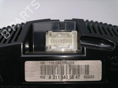 Used Instrument cluster MERCEDES-BENZ E-CLASS (W211) E 320 CDI (211.022) (224 hp) 23652218