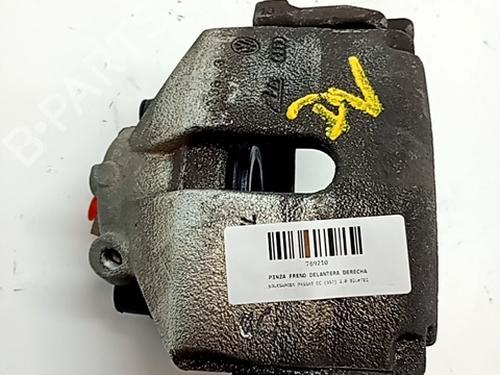 Right front brake caliper VW PASSAT B6 (3C2) 2.0 BlueTDI | BP30478010M104