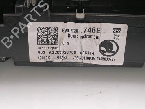 Used Instrument cluster SKODA FABIA III (NJ3) 1.0 TSI (95 hp) 23382521
