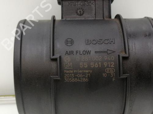 Used Mass air flow sensor OPEL ASTRA J Saloon 1.7 CDTI (69) (131 hp) 23384758