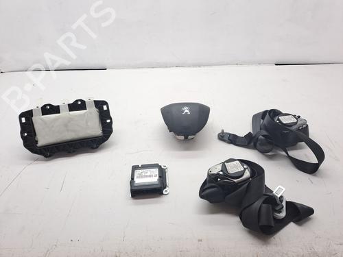 Used Airbag Kit PEUGEOT 208 I (CA_, CC_) 1.6 HDi (92 hp) 23942852