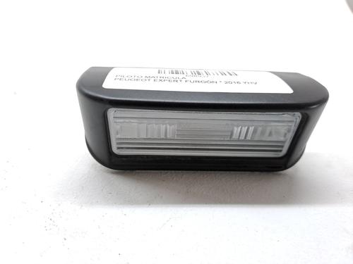 Used Licence plate light PEUGEOT EXPERT Van (V_) 1.5 BlueHDi 120 (120 hp) 27653174