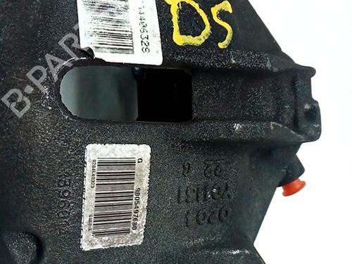 Venstre bremsekaliber foran PEUGEOT 208 I (CA_, CC_) 1.6 HDi / BlueHDi 75 (75 hp) 29556331