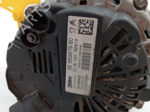 Used Alternator PEUGEOT 308 II (LB_, LP_, LW_, LH_, L3_) 1.6 THP 125 (125 hp) 23350622