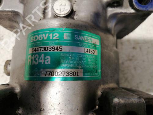 AC Kompressor RENAULT CLIO II (BB_, CB_) 1.4 (B/CB0C, B/CB0S) (75 hp) 25465814