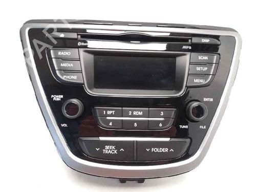 Used Radio HYUNDAI ELANTRA V Saloon (MD, UD) 1.6 (132 hp) 23443194