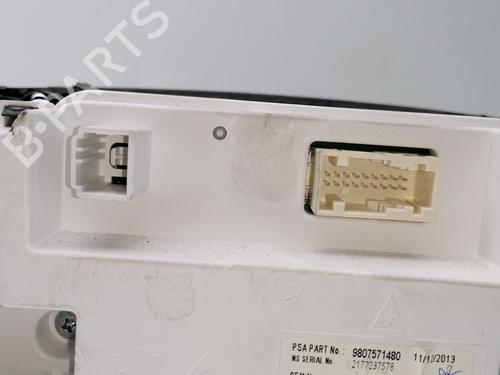 Instrument cluster PEUGEOT 308 II (LB_, LP_, LW_, LH_, L3_) 1.6 HDi / BlueHDi 115 | BP23386048C47 