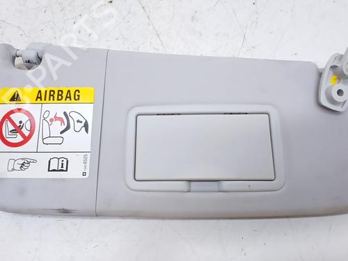 Used Right sun visor Right sun visor OPEL CORSA E (X15) 1.3 CDTI (08, 68) (95 hp) 33763469 33763469