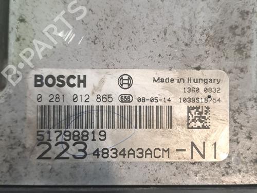 Engine control unit (ECU) FIAT DOBLO Box Body/MPV (223_) 1.9 JTD | BP26315354M57 