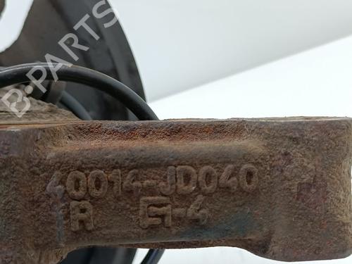 Right front steering knuckle NISSAN QASHQAI / QASHQAI +2 I (J10, NJ10, JJ10E) 1.6 | BP26538432M26 