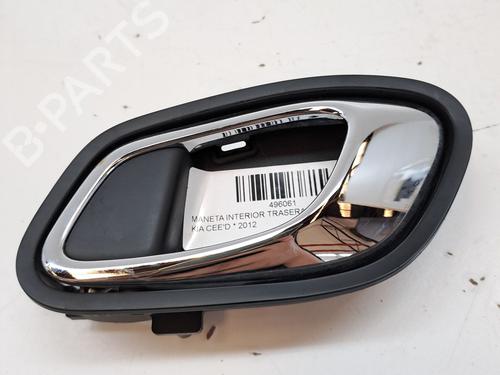 Used Rear left interior door handle KIA CEE'D (JD) 1.4 CRDi 90 (90 hp) 23363194