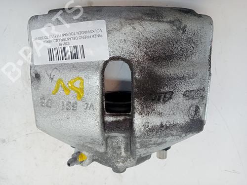 Used Left front brake caliper VW TOURAN (1T1, 1T2) 1.9 TDI (105 hp) 23369337