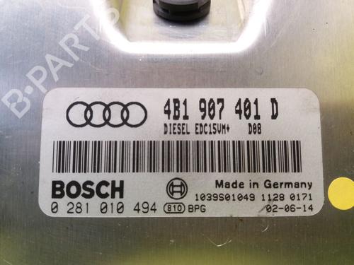 Engine control unit (ECU) AUDI ALLROAD C5 (4BH) 2.5 TDI quattro | BP23384313M57