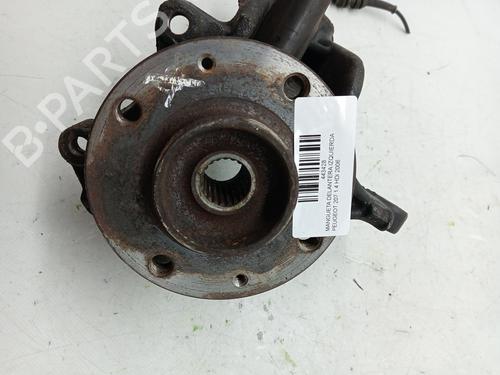 Left front steering knuckle PEUGEOT 207 (WA_, WC_) 1.4 HDi | BP25457162M25 