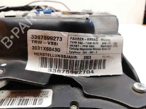 Driver airbag BMW X5 (E53) 3.0 d | BP23449138C9 