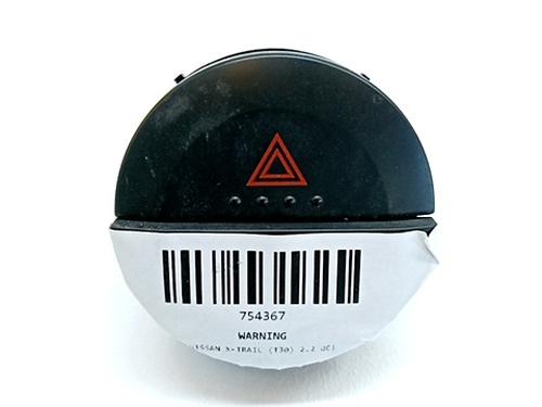 Used Warning switch NISSAN X-TRAIL I (T30) 2.2 dCi (136 hp) 30452465