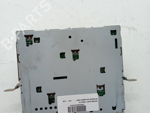 Used Radio MITSUBISHI OUTLANDER II (CW_W) 2.0 DI-D (CW8W) (140 hp) 23352686
