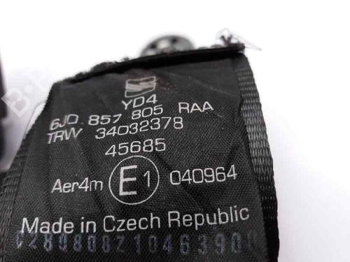 Used Rear left seatbelt SEAT IBIZA IV (6J5, 6P1) 1.4 TDI (80 hp) 23449135