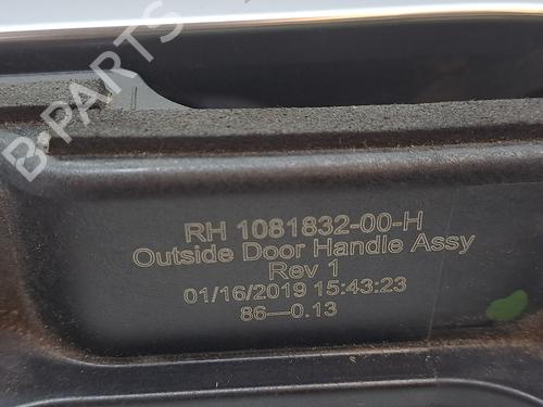 Front right exterior door handle TESLA MODEL 3 (5YJ3) EV Performance AWD | BP23383539C129 