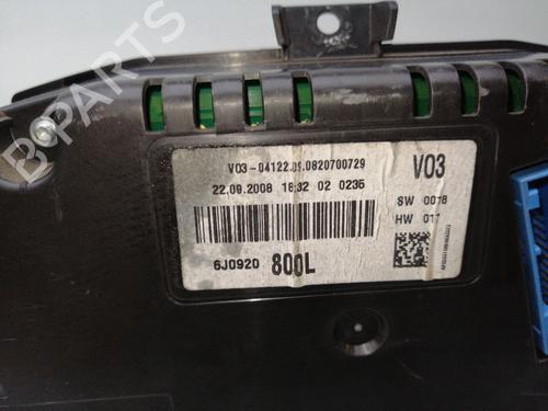 Instrument cluster SEAT IBIZA IV (6J5, 6P1) 1.4 TDI | BP23649688C47 