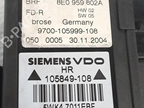 Right rear window motor AUDI A4 B7 (8EC) 3.0 TDI quattro | BP27463139E22 