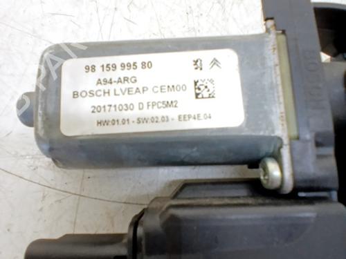 Left rear window motor PEUGEOT 2008 I (CU_) 1.6 BlueHDi 120 | BP30920608E23