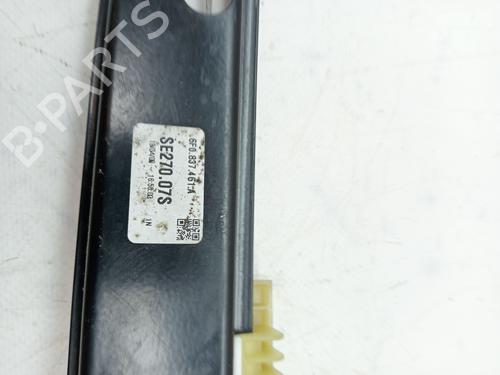Front left window mechanism SEAT IBIZA V (KJ1, KJG) 1.0 | BP23353510C22 