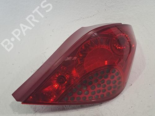 Used Right taillight PEUGEOT 207 (WA_, WC_) 1.4 16V (95 hp) 25844815