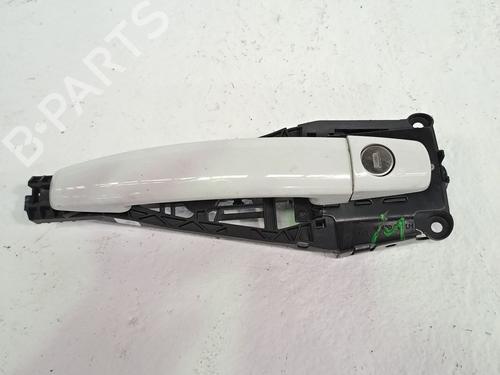 Used Front left exterior door handle OPEL CORSA E (X15) 1.4 Turbo (08, 68) (150 hp) 28960077
