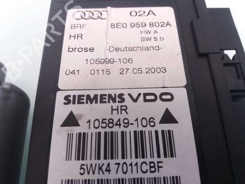 Rudehejsemotor bagstkærm højre AUDI A4 B6 Avant (8E5) 2.0 | BP23449088E22 