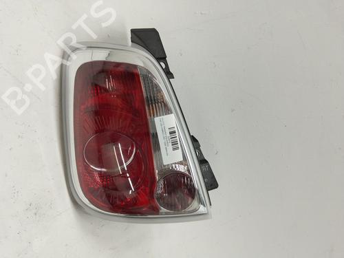 Used Left taillight FIAT 500 (312_) 1.2 (312AXA1A) (69 hp) 24483621