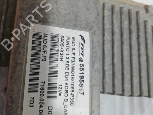 Used Engine control unit (ECU) FIAT PUNTO (188_) 1.3 JTD 16V (70 hp) 25465033