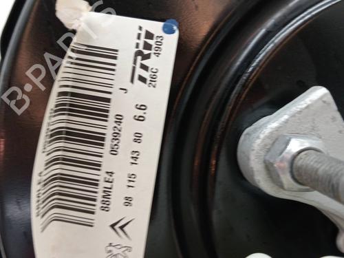 Bremseservo CITROËN C-ELYSEE (DD_) 1.6 BlueHDi 100 (99 hp) 23348519