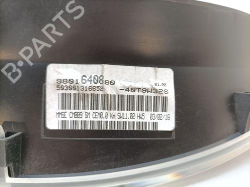 Instrument cluster PEUGEOT PARTNER Box Body/MPV 1.6 BlueHDi 100 | BP25987435C47 