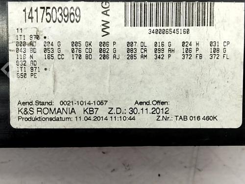 Fuse box VW TOURAN (1T3) 1.4 TSI EcoFuel | BP34119707E1 - Image 2