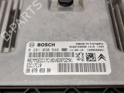 Engine control unit (ECU) PEUGEOT 208 I (CA_, CC_) 1.6 HDi | BP23420199M57