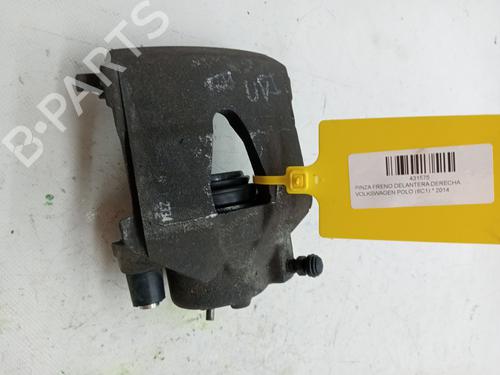 Used Right front brake caliper VW POLO V (6R1, 6C1) 1.2 TSI (90 hp) 23353803