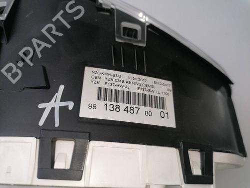 Instrument cluster PEUGEOT 208 I (CA_, CC_) 1.2 VTI 82 | BP23384080C47