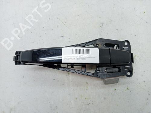 Used Front right exterior door handle OPEL ZAFIRA / ZAFIRA FAMILY B (A05) 1.9 CDTI (M75) (120 hp) 23355772
