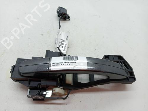 Used Rear left exterior door handle FORD FOCUS III 2.0 TDCi (150 hp) 23348287