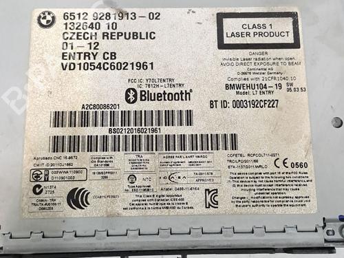 Radio BMW 1 (F20) 118 d | BP26316106E6 