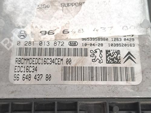 Engine control unit (ECU) CITROËN C4 I (LC_) 1.6 HDi | BP27378276M57 