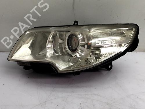 Used Left headlight Left headlight SKODA SUPERB II (3T4) 2.0 TDI (140 hp) 34209954 34209954