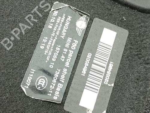 Rear parcel shelf MINI MINI COUNTRYMAN (F60) One D | BP37224560C85 - Image 3