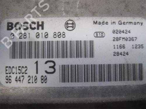 Engine control unit (ECU) CITROËN C5 I (DC_) 2.0 HDi (DCRHZB, DCRHZE) | BP25460064M57 