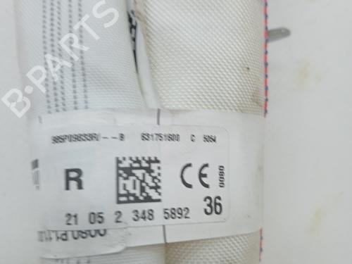 Right curtain airbag RENAULT MEGANE IV Grandtour (K9A/M/N_) 1.5 Blue dCi 115 (K9A6) | BP23345956C12 