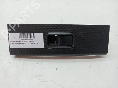 Used Right front window switch TOYOTA COROLLA Verso (ZER_, ZZE12_, R1_) 1.8 (ZNR11_, ZNR11R) (129 hp) 23376493